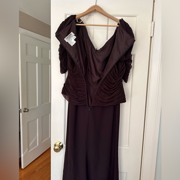 Vintage Plum Daymor Couture size 10 gown. - Picture 5 of 5